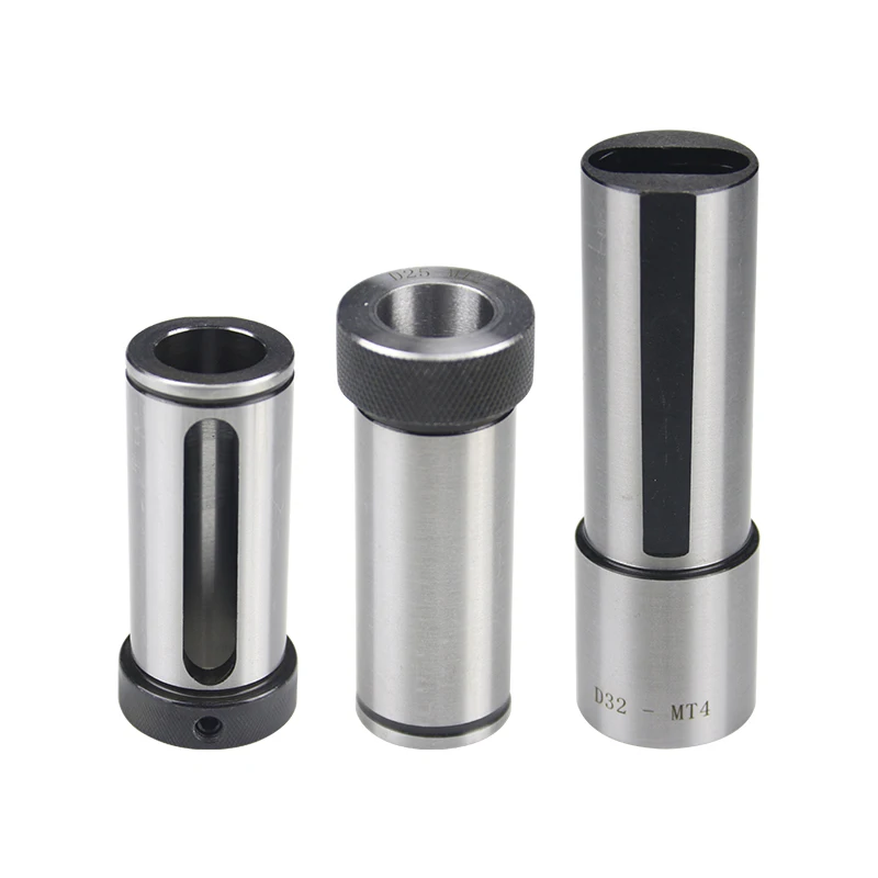 

D25 Morse Taper Reducing Sleeve CNC Lathe Tool U Drill Guide Bushing Gang Tool Post Sleeve Morse Taper Drill Adapter