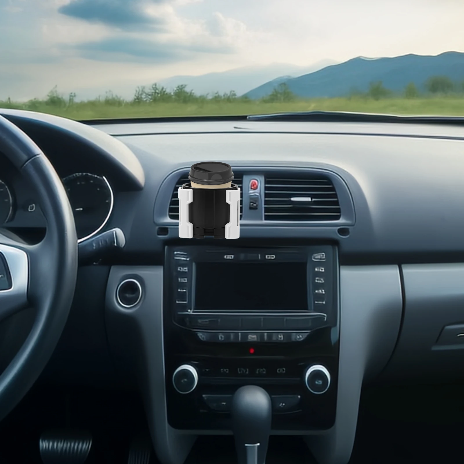

Car Air Vent Cup Holder Multi Use Water Bottle Holder Automotive Drink Mount Auto Accessories Air Vent Car Accessories