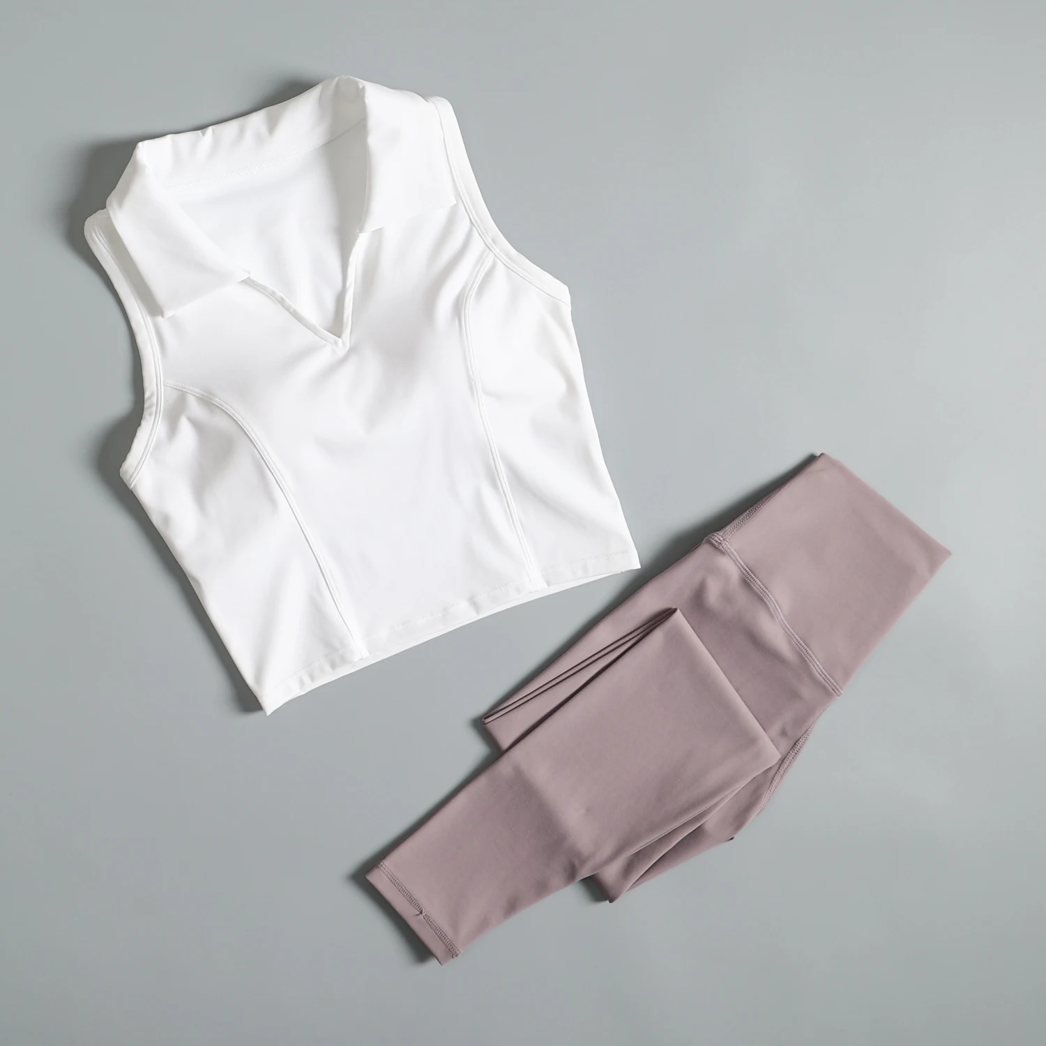 Yoga clothing suit for women autumn Pilates training fitness clothing fashionable slimming covering side breasts running