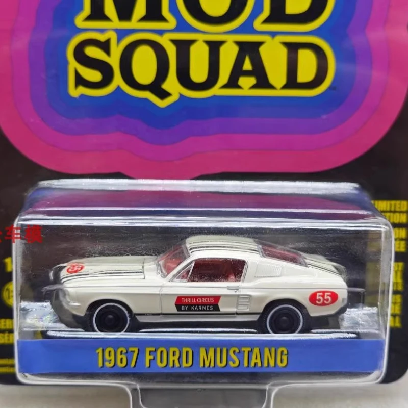 

GreenLight 1:64 1967 Mustang 55 - DoD Squad Collection Toys Gifts Model Wall Pendants
