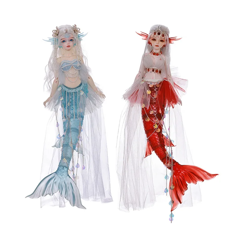 JOYBJD Siren 1/4 Bjd Doll Mermaid Tail  Sea Spirit Sequin Skirt Style Best Holiday Gift Ball Jointed Doll