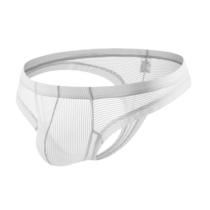Men's Underwear Thong G-String Perspective Temptation Men's Sexy Big Thong Men's Erotic Tanga Bikini T-Back Low Waist