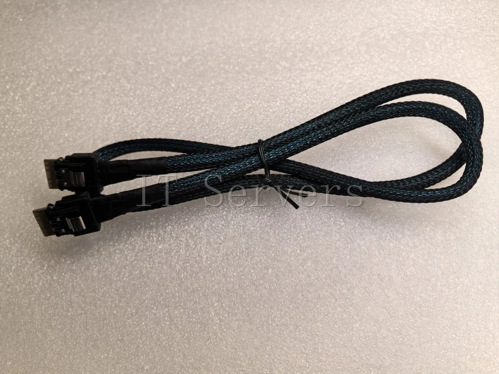 Slimline SAS 4.0 SFF-8654 4i 38pin Host to SFF-8654 4i Slim SAS Target Cab 70CM
