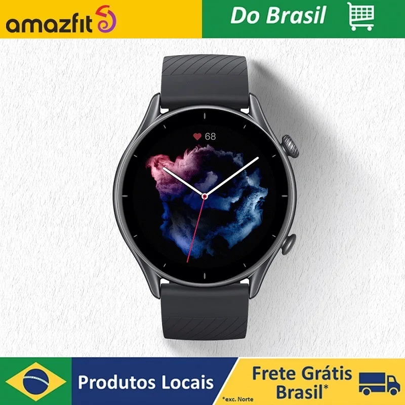 New Amazfit GTR 3 GTR3 GTR-3 Smartwatch 46mm Alexa Built-in Classic Navigation Crown Smart Watch 21-day Battery for IOS