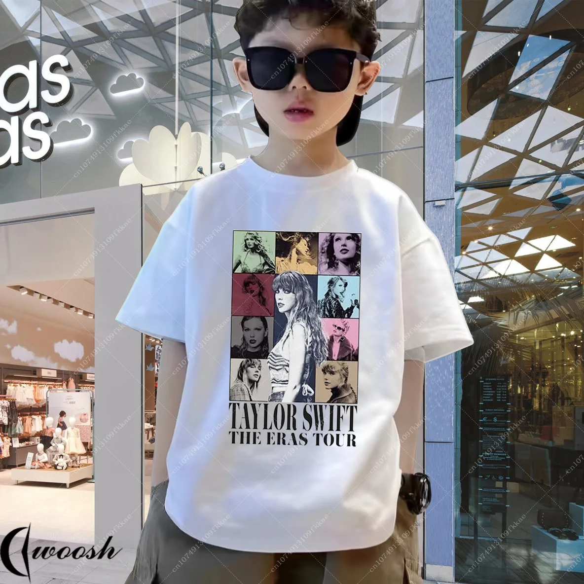 2024 New Cotton Children Tees Fashion Famous Singer TShirt Kids Casual Streetwear Baby T-Shirt Boys Clothes 3-14 Teenager Tops