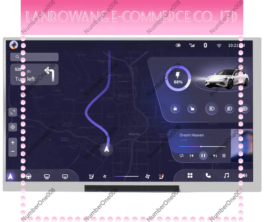 7 Inch IPS/QLED Display Integrated Capacitive Touch Screen 1024×600 Resolution Optional Dev Kit Industrial Touch Panel
