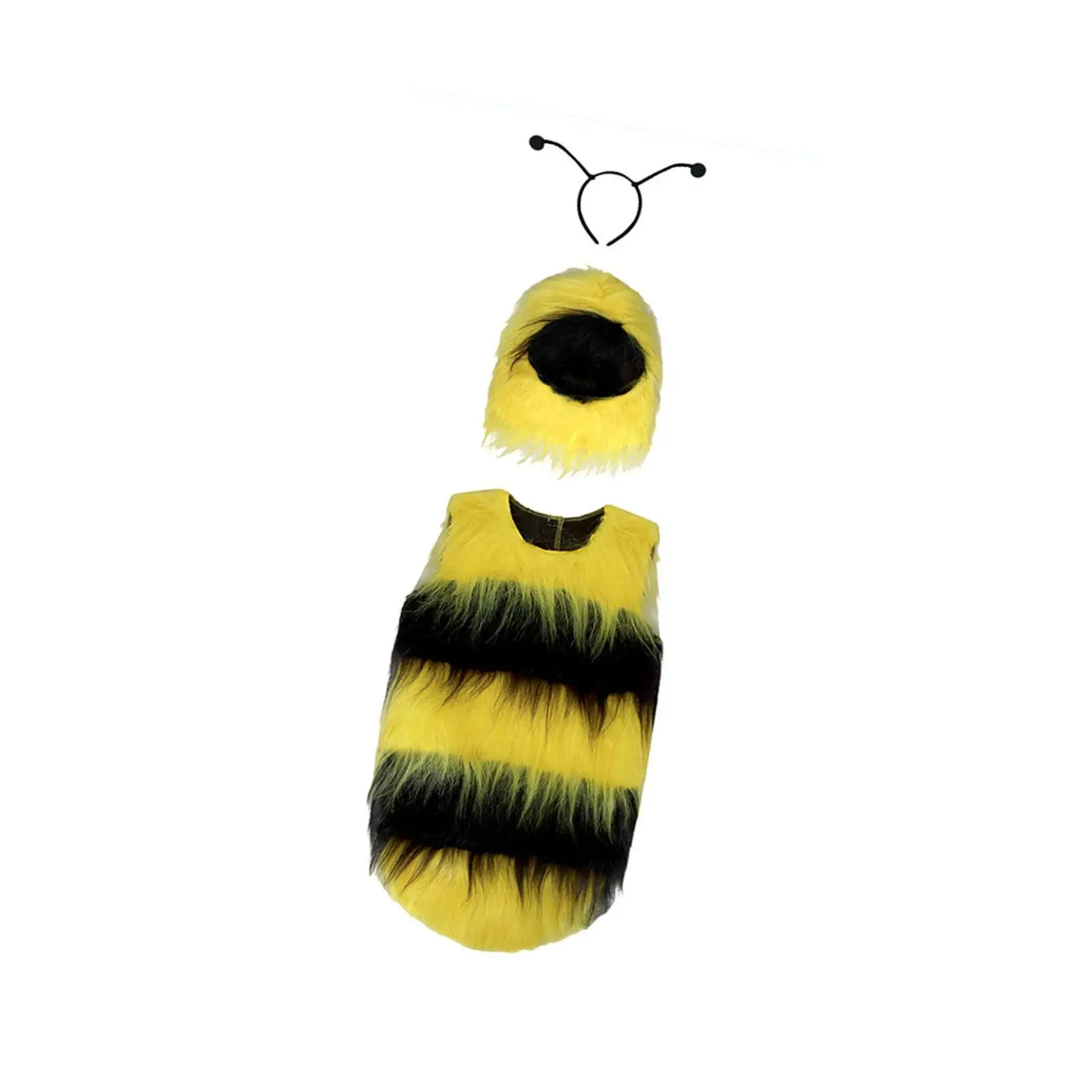 

Kids Bumble Costume Photo Props Theme Party Role Play Adorable Bumble Dress up