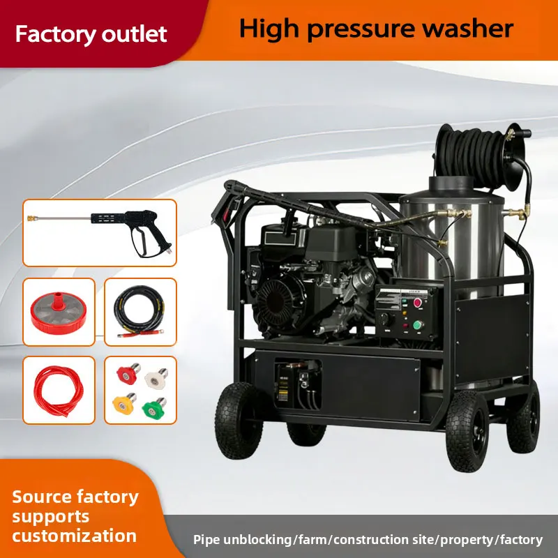 High-Pressure Cleaner with Accessories - Complete Kit for Car, Motorcycle, Fence and Roof Cleaning High Pressure Car Washer