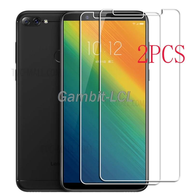 Para lenovo k5 note (2018) vidro temperado protetor em k9 k9note l38012 6 polegadas protetor de tela filme capa do telefone