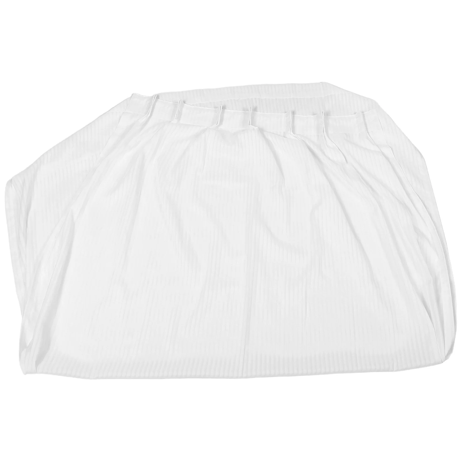 

White Sheer Curtain Panels Light Filtering Privacy Window Coverings for Bedroom Living Room Long Drapes Minimalist Design Fresh