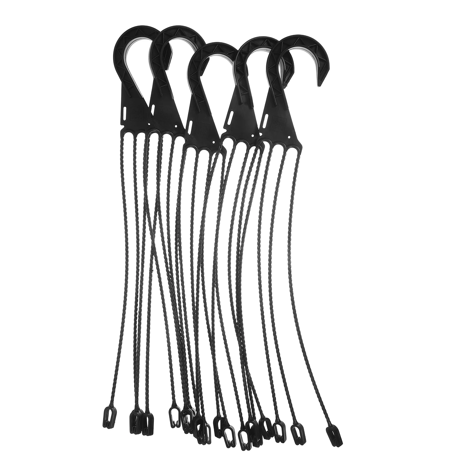 

Hanging Basin Hook Flowerpot Support Tools Plastic Hooks Hangers Basket Holders for outside Bucket Short Plant