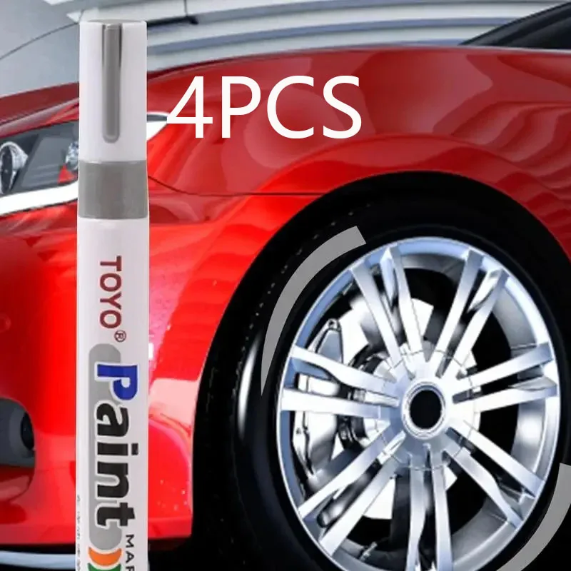 

Waterproof Car Paint Pen Auto Tyre Tire Tread CD Metal Permanent Car Wheel Tire Oily Painting Mark Pen Auto Rubber Marker