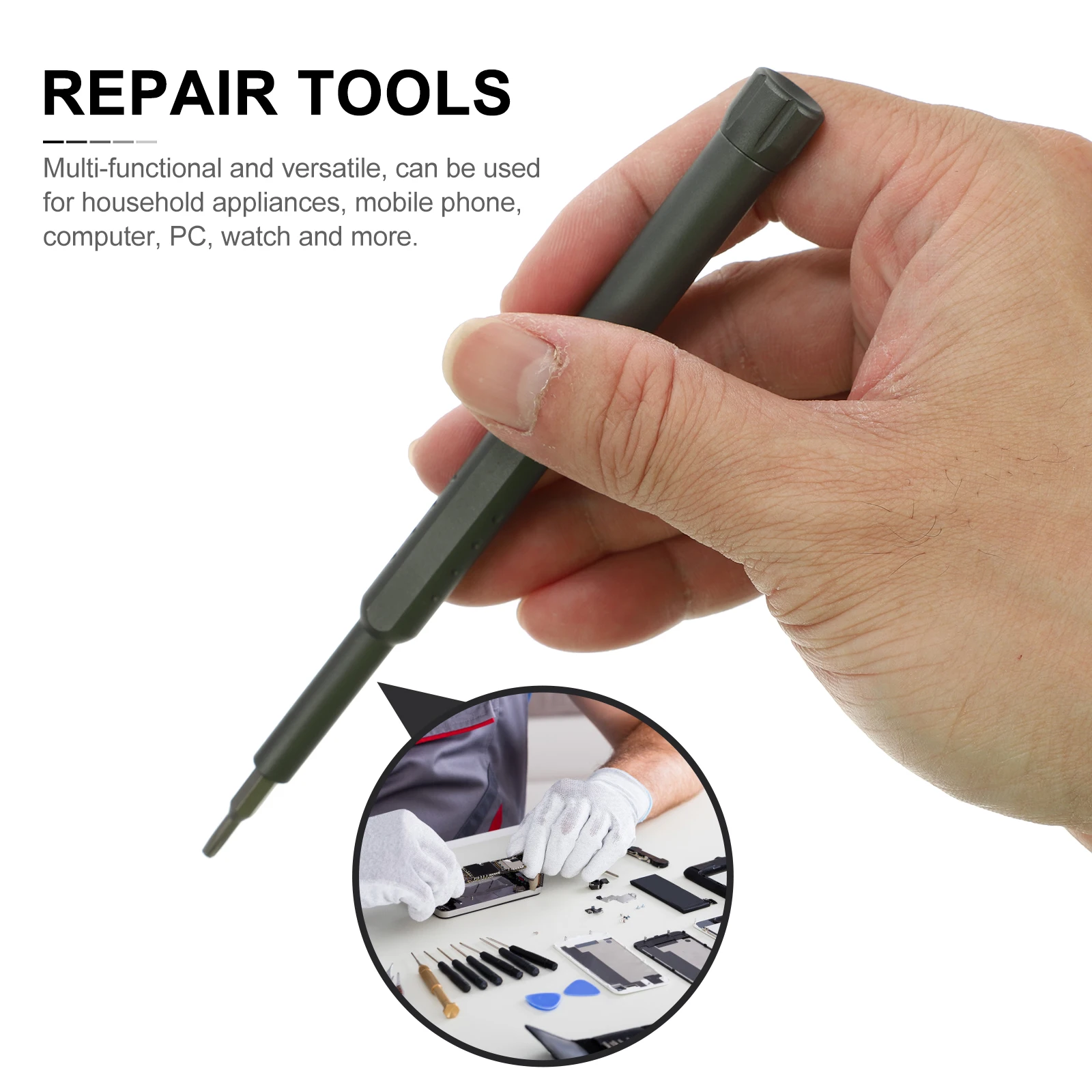 

1Set Screwdriver Repair Tools Kit Magnetic Multi-Function Repairing Electronics Maintenance Disassembly Tools Instrument