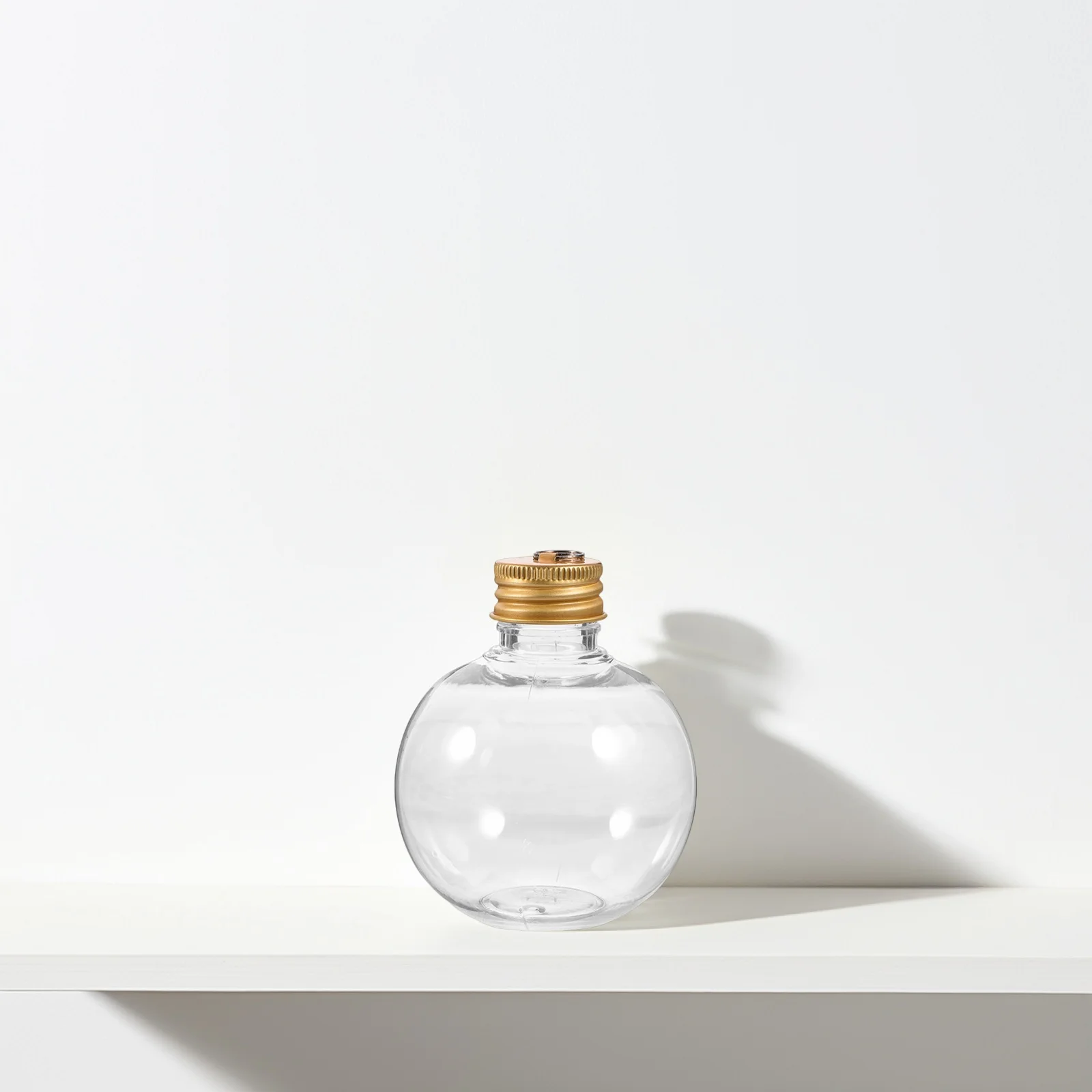 6 قطعة كرات زخرفة شفافة شفافة 150 مللي أصحاب مشروبات عيد الميلاد البلاستيكية القابلة لإعادة الاستخدام لتقوم بها بنفسك زينة حفلات الزفاف