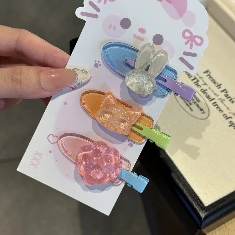 

Disney Zootopia Hair Clip Judy Nick Cat Paw Cartoon Cute Sweet Side Headpiece Bangs Clip Hair Accessory Children Baby Girl Gift