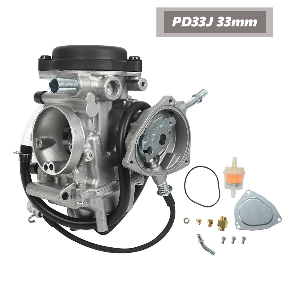 

PD33J 33mm Carburetor For Yamaha Big Bear YFM 400 YFM400 ATV Quad 2001 2002 2003 2004 2005 2006 2007 Parts Carbs