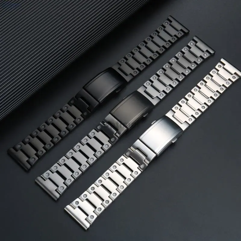 22mmFor Samsung Galaxy watch 3 Metal Band For Amazfit gts 2 Bracelet For Huawei watch 4 pro 46mm/gt2 stainless steel strap 20mm