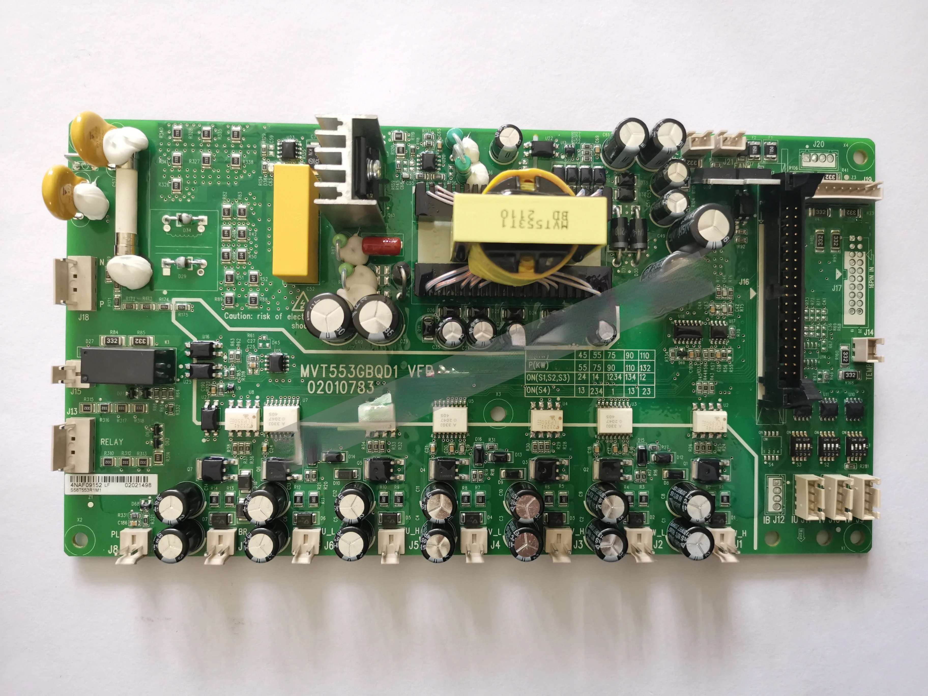 Inovance servo drive MD500/MD290/IS580 power driver board MVT553GBQD1 VER D01 1814 MVT553GBQD1