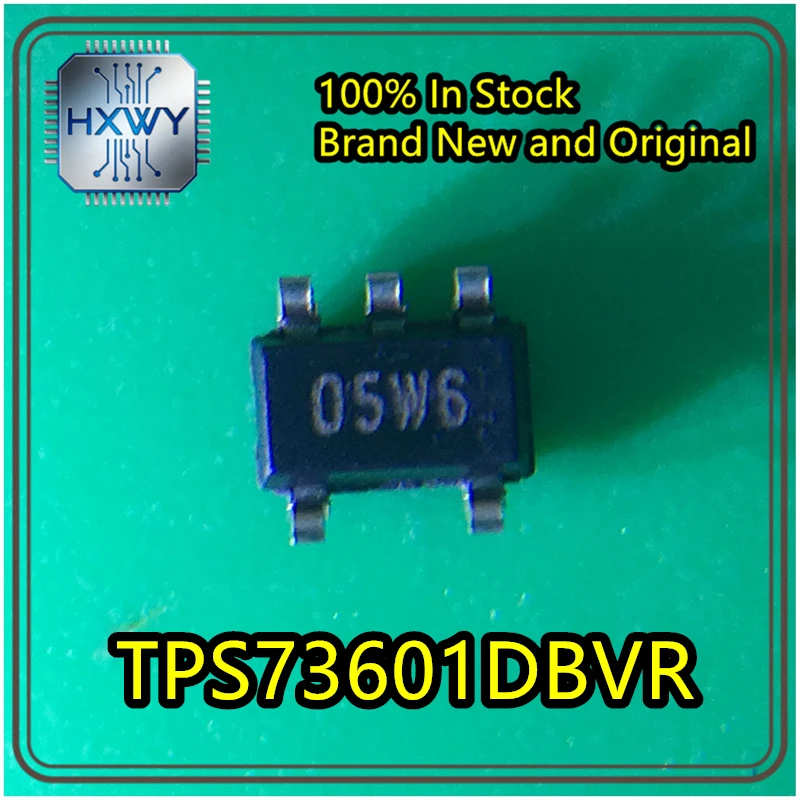 (10/50 pieces) TPS73601DBVR SOT23-5 400mA Single Output LDO Chip, Brand New Original, In Stock, Electronic Equipment