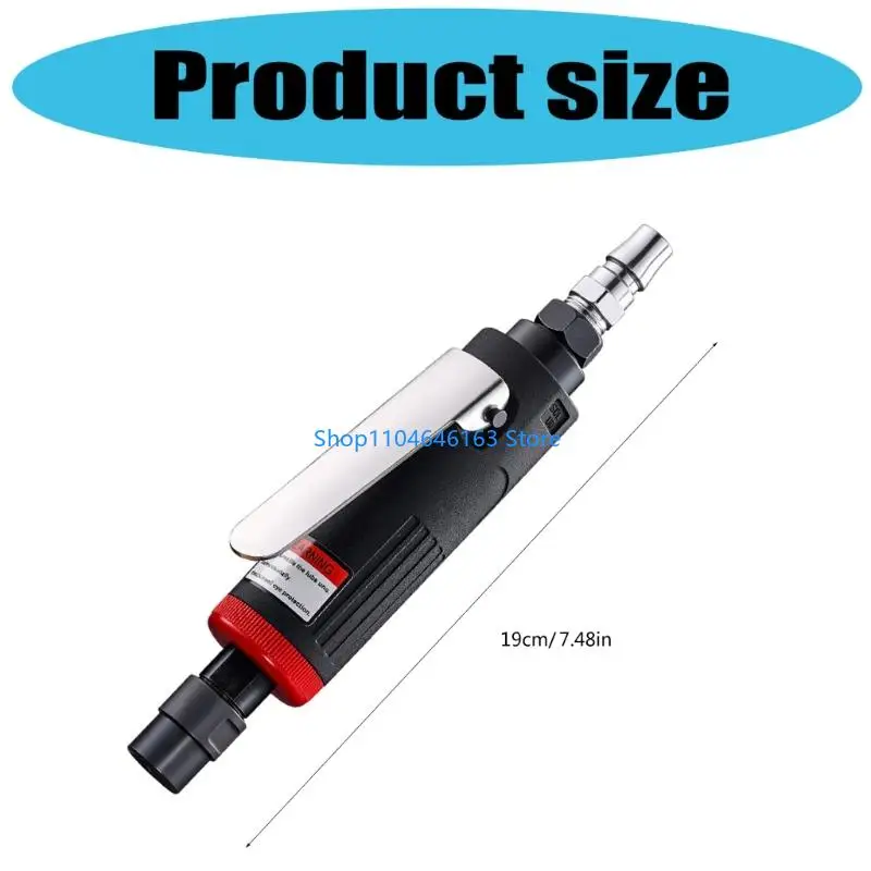 Pneumatic Engraving Device 90 Degree Angled Nozzle High Torque Motor For Detailed Finishing