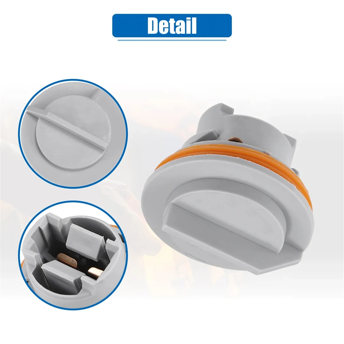 Classic 4pcs 4676589 Rear Brake Taillight Light Bulb Socket for Chrysler Town & Country 1996-2000 for Jeep Liberty 02-04