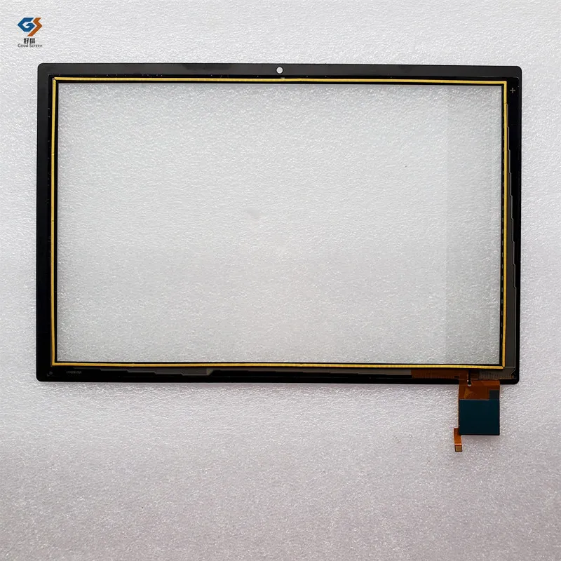 Black 10.1inch Tablet PC Capacitive Touch Screen Digitizer Sensor External Glass Panel P/N MS1608-FPC