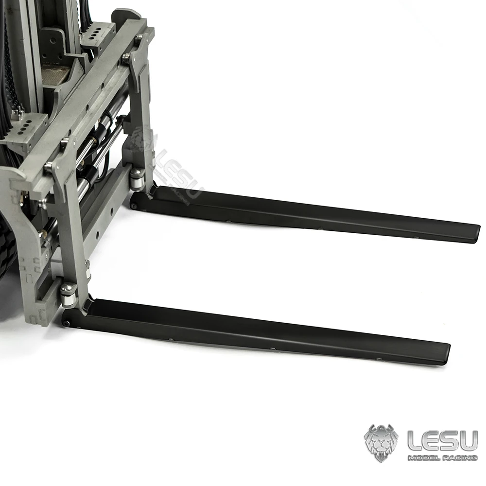 

LESU Metal Extended Fork Part for 1/14 RC Hydraulic Forklift Remote Control Toy Aoue-Ld160S Spare Parts Black Color TH22606