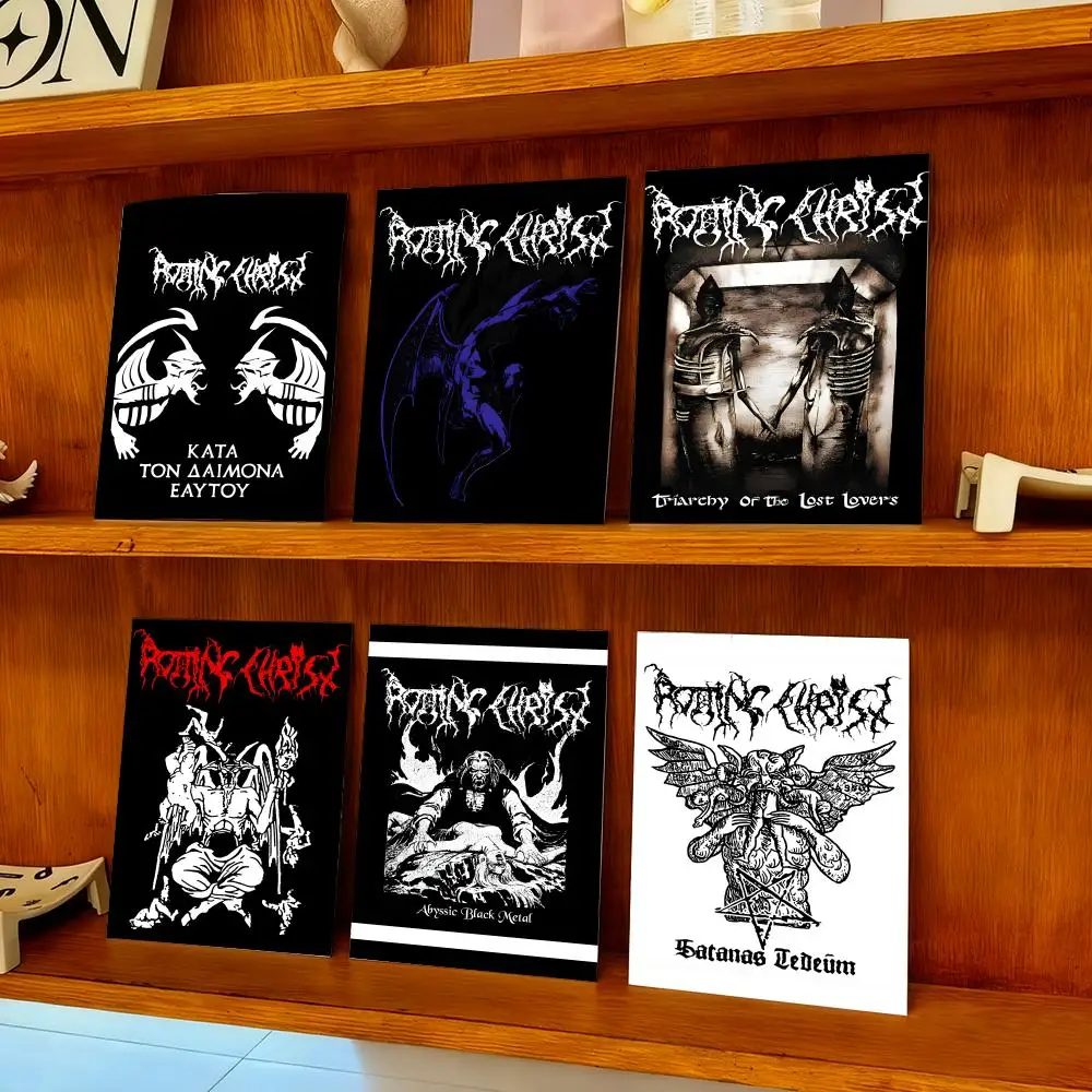 anime R-ROTTING C-CHRIST Metal Poster Canvas HD Poster Wall Art interior Hallway Home Decoration Holiday Gifts