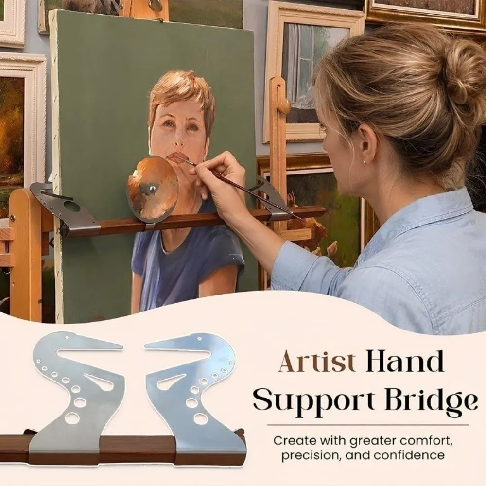 New Adjustable Easel Hand Rest Support Bar Gravity Design Self-Locking Hand Stabilizer Stable Support Wrist Rest Stand Painting