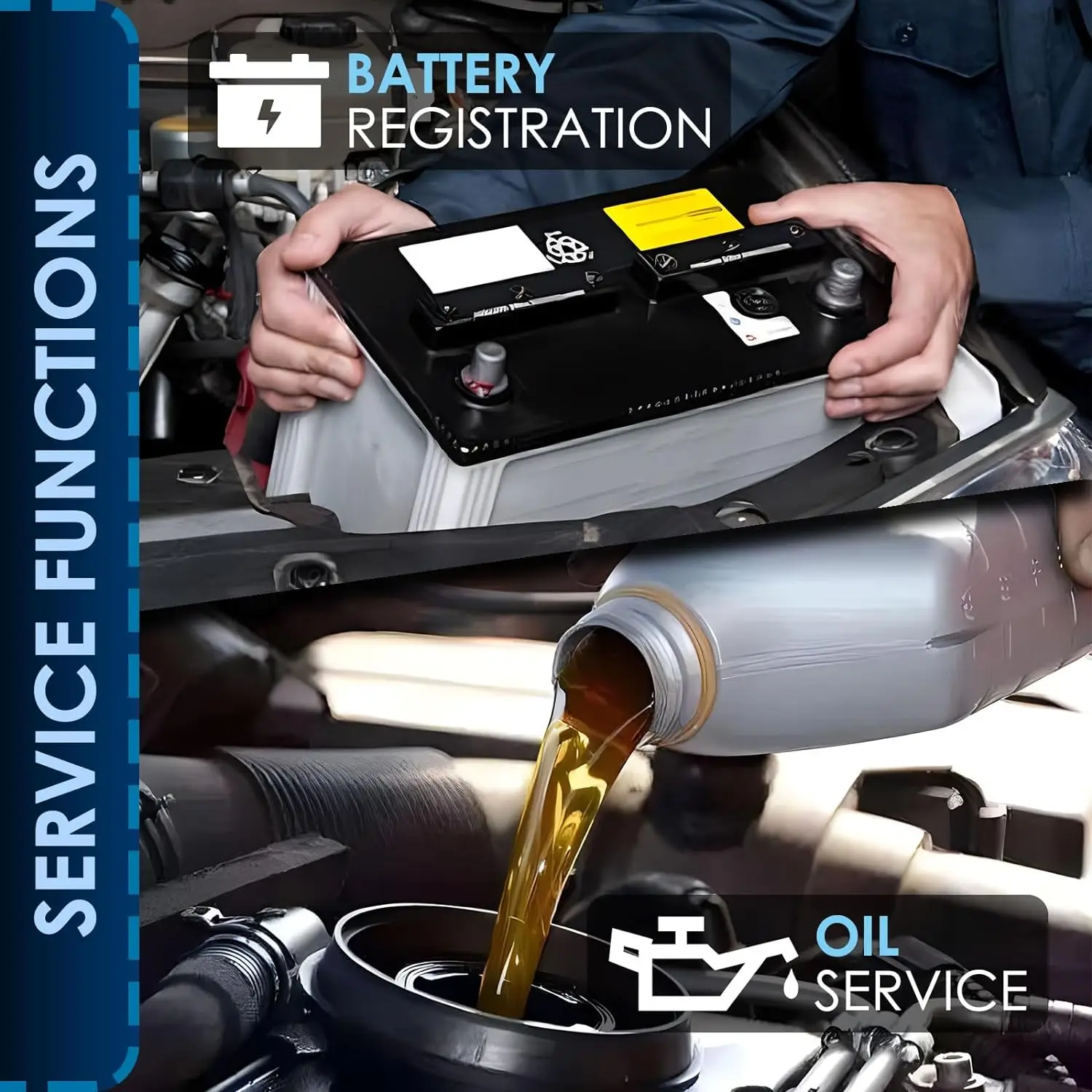 JUTA B50 OBD2 skener kompatibilní pro BMW a mini plný systémy diagnostické nářadí s baterie registration/oil reset/abs bleedi