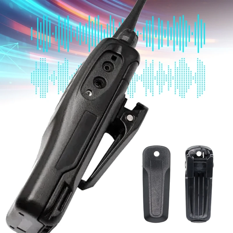 Walkie Talkie Clip da cintura portatile Walkie Talkie Clip in vita antiscivolo sostituire parti accessori per citofono TKU100 TK3000M