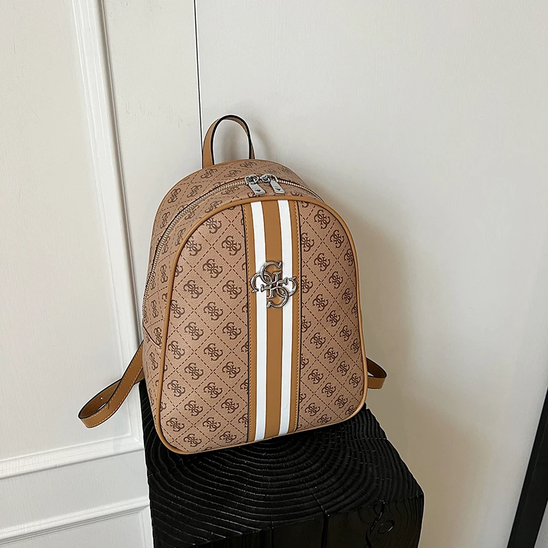 Sac à dos rétro minimaliste à fermeture éclair pour femmes, sac à main en cuir de haute qualité de styliste Style Paris, sac à bandoulière à la mode