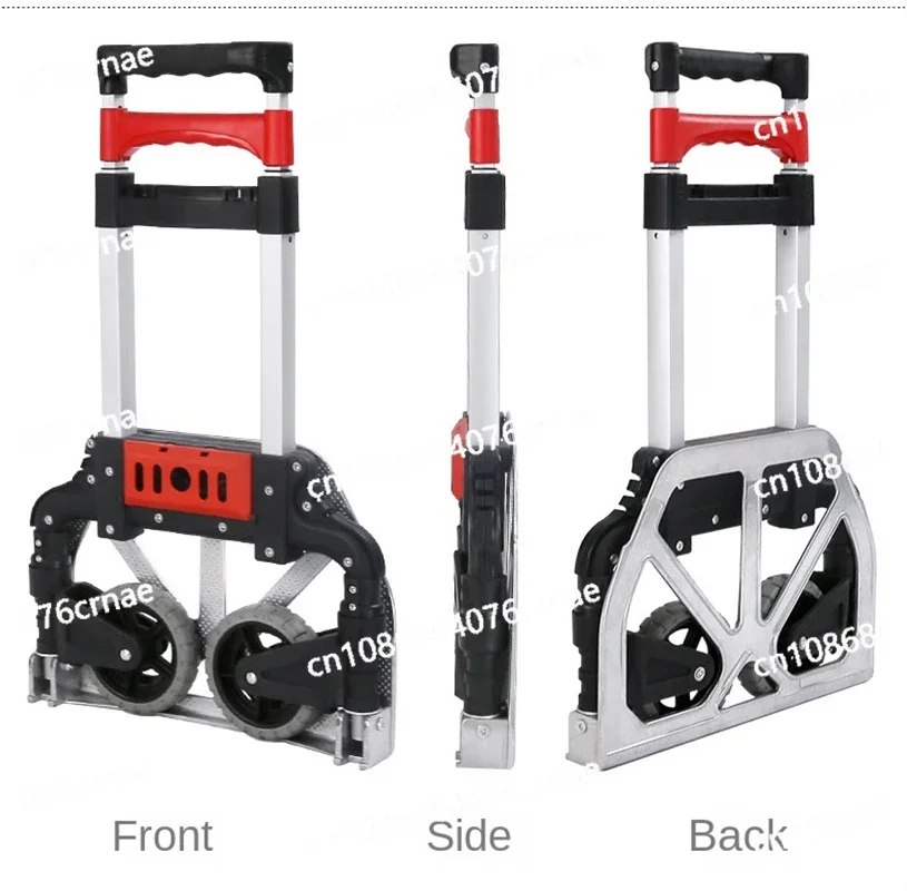 68kg Heavy Duty Load Climbing Trolley Lightweight Folding Warehouse Factory Pulling and Carrying Cart Hand Trolley Upstairs