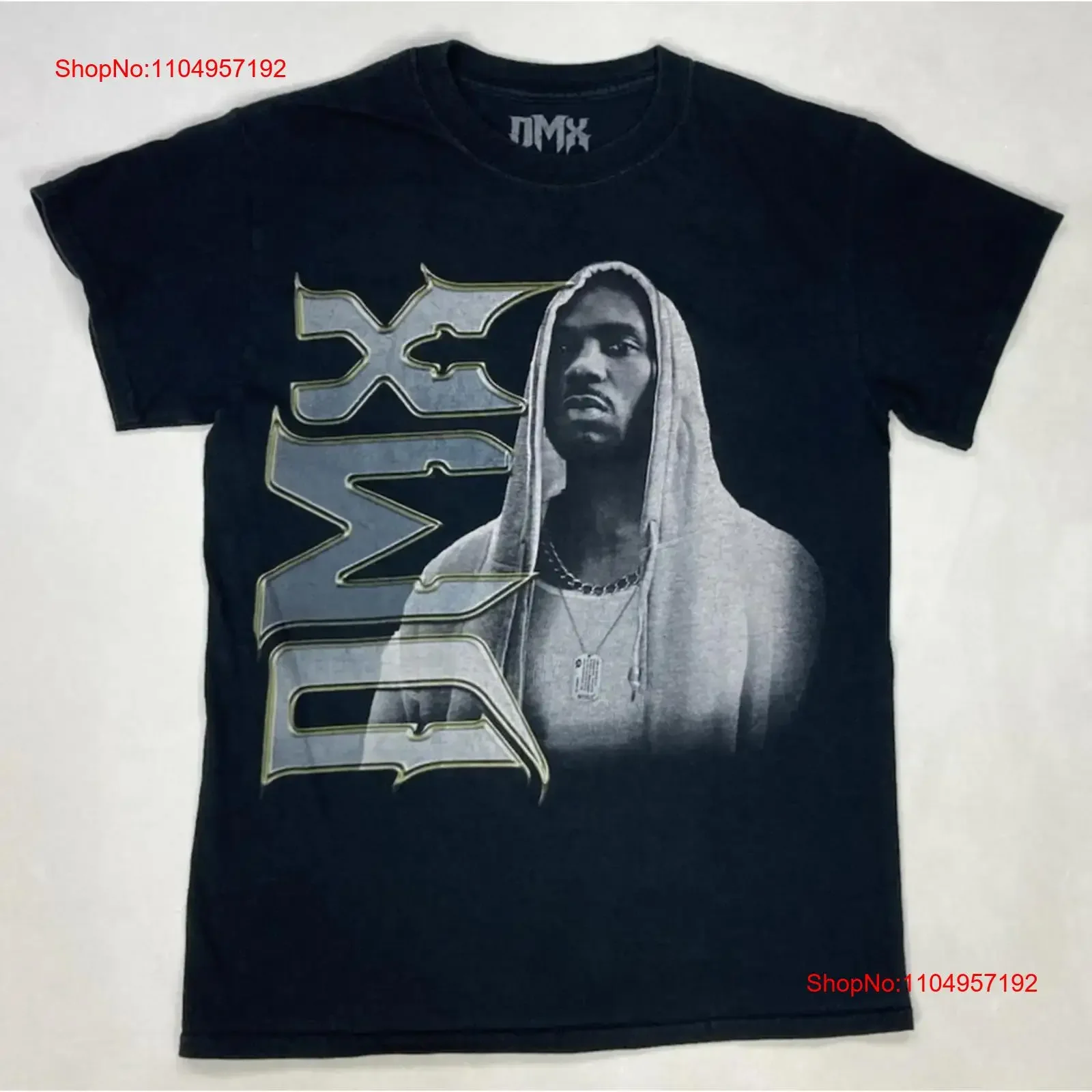 

DMX T shirt Women Small Black Rap Music vintage Washed Stylish fashion Versatile Comfortable homme streetwear Soft graphic