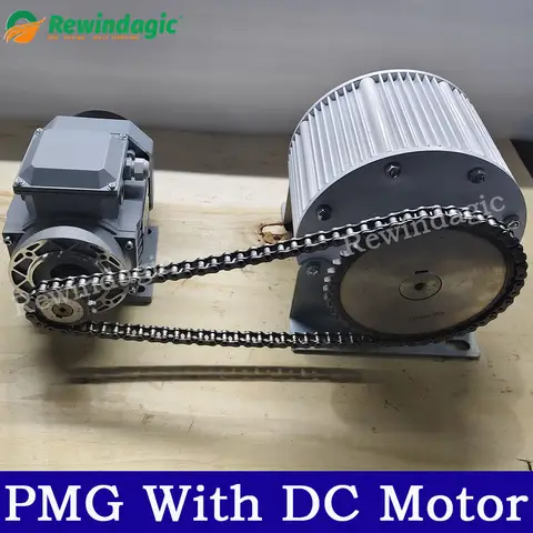 10KW 20KW 직접 샤프트 발전기 AC 발전기 96V 220V 380V 풍력 및 수력 터빈 용 기어리스 영구 자석 낮은 RPM