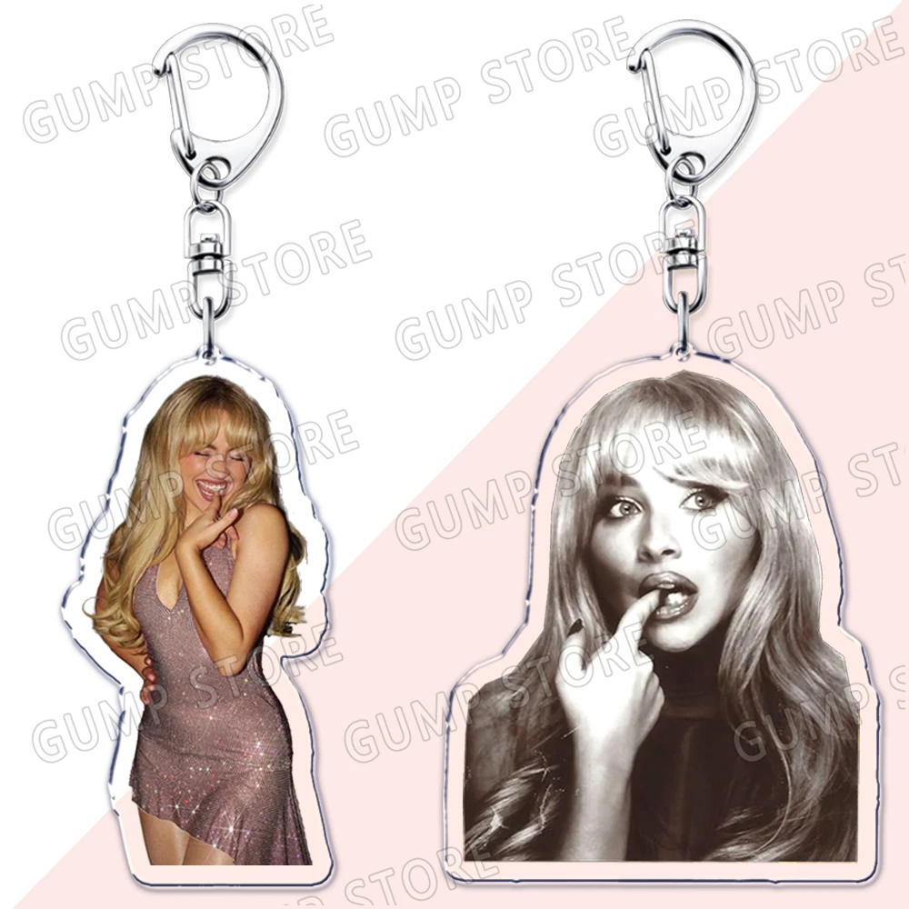 Popular Singer Keychains for Accessories Bag Short N' Sweet Espresso Emails ICant Send Keyring Chain Ring Jewelry Fans Gifts