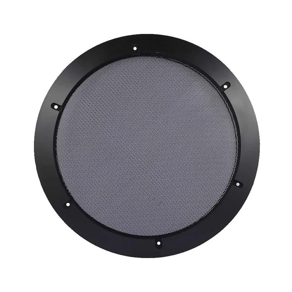 Car Speaker Mesh Speaker Net Cover Car Audio Home Audio Black Spray Treatment Cold-rolled Steel Wire Easy Installation