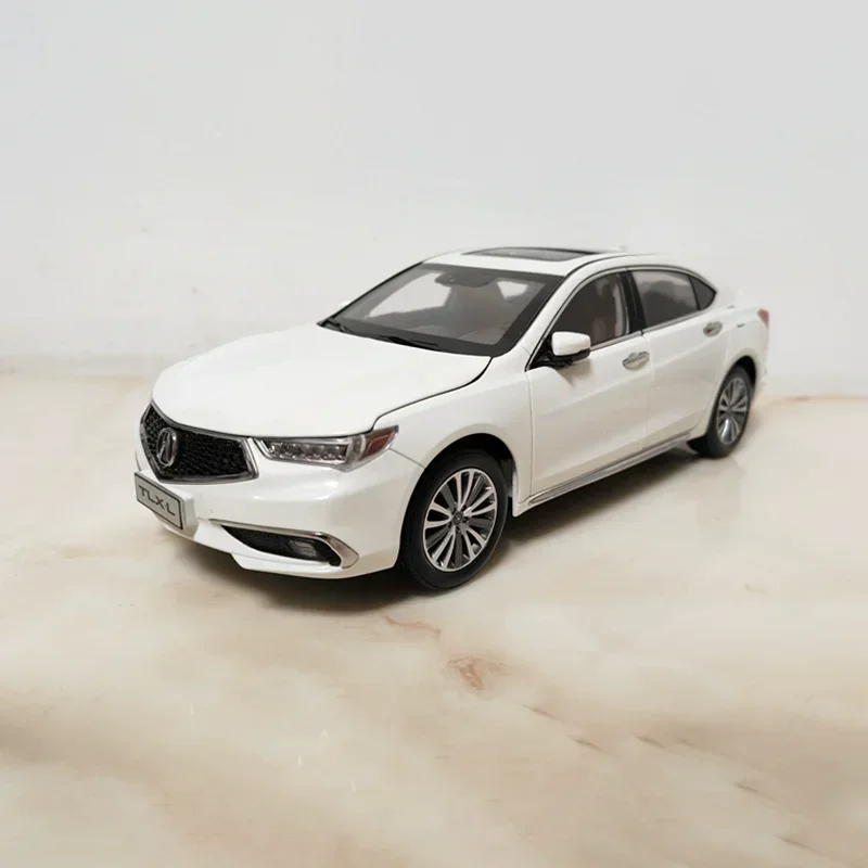 Diecast 1:18 Scale HONDA ACURA TLX-L Alloy Car Model Collection Souvenir Display Ornaments Vehicle Toy