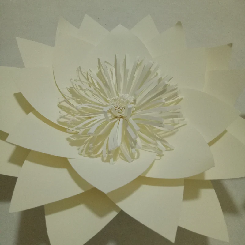 DIY Artificial Giant Paper Flowers For Wedding Backdrops Party Decoration Happy Birthday Table Dessert Crafts Floral Wall Decor