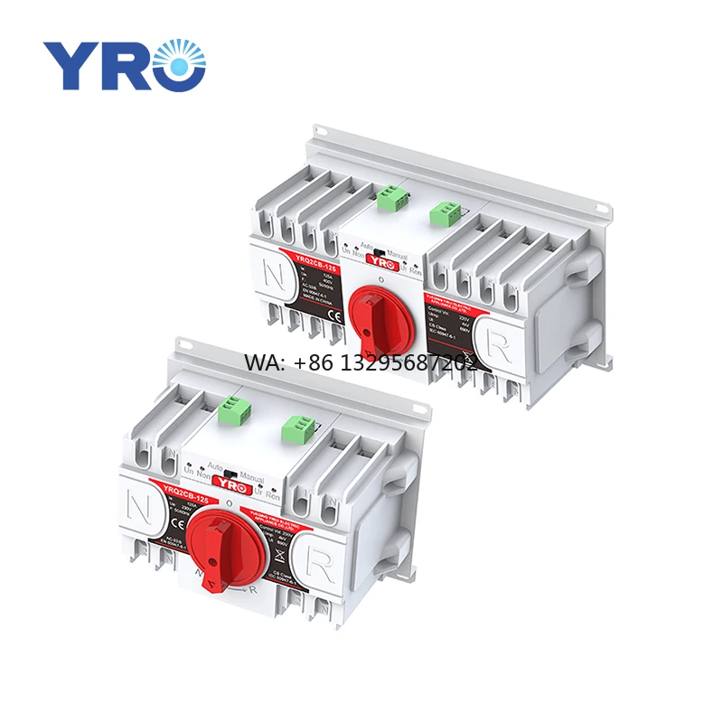 

Sunshine Dual Power Transfer Switch Electric Device 100A Automatic Transfer Switch for Solar System Auto Changeover Switch Facto