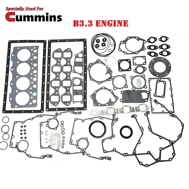 

Specially Used For Cummins B3.3 Engine Original Quality Parts Full Gasket Kit Upper and Lower Gasket Set 4089649 3802376