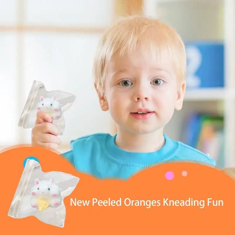 

Сжимаемый мяч, милая оранжевая сенсорная игрушка-непоседа, забавная кошачья лапа, хомяк, игрушка-непоседа для снятия стресса, портативная игрушка для подростков