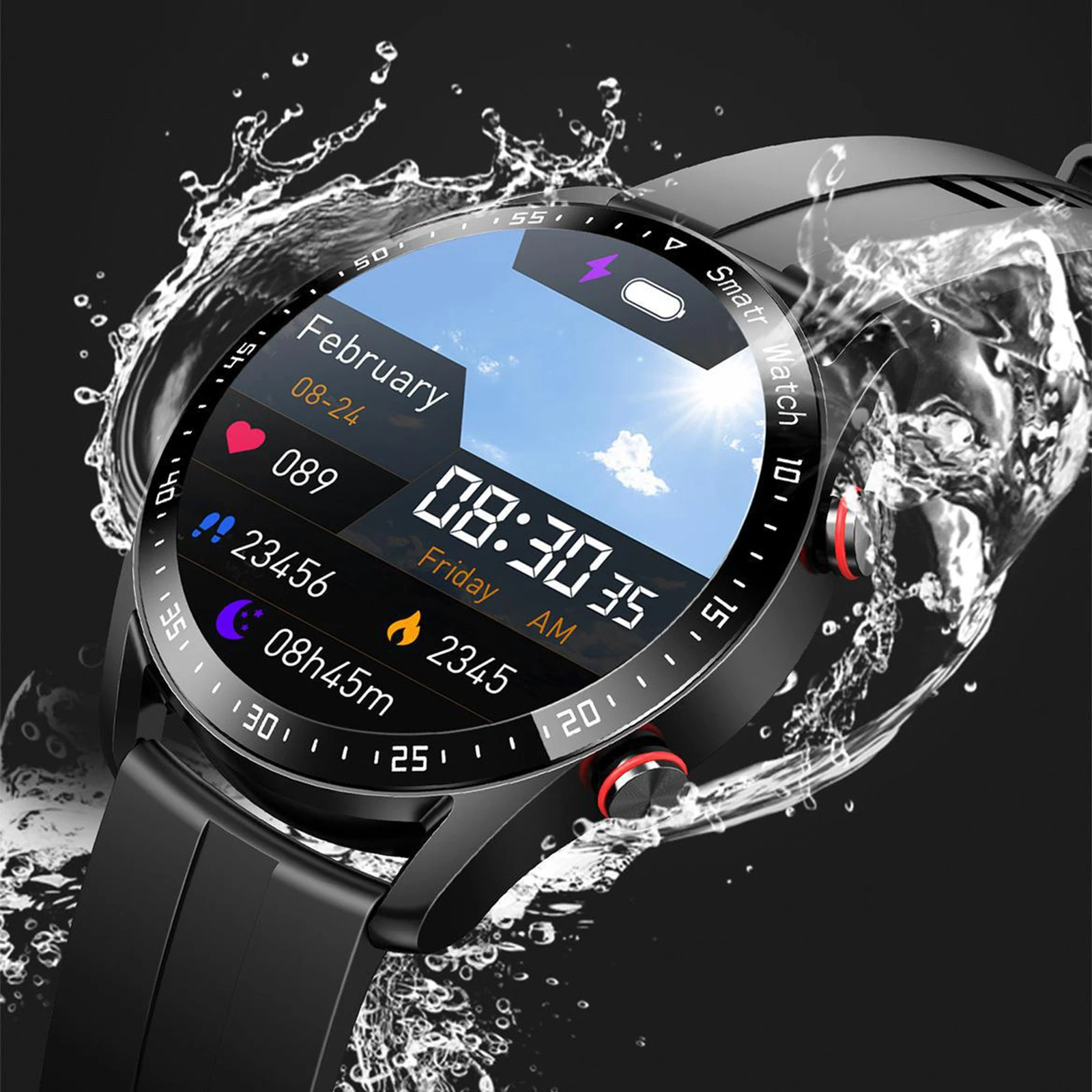 Smart Watch Ecg + ppg Homem Mu - Smart Home Mod avaliação e preço