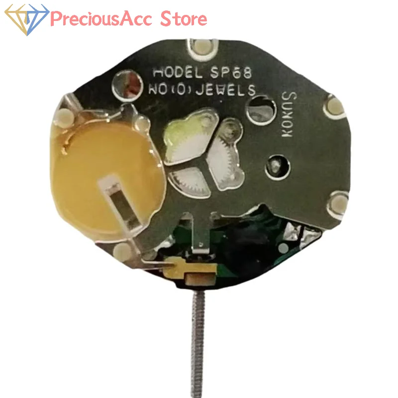 1/3/5Pcs SP68 Quartz Watch Movement Sweep Second 3 Hand No Date Repair Replacement Part