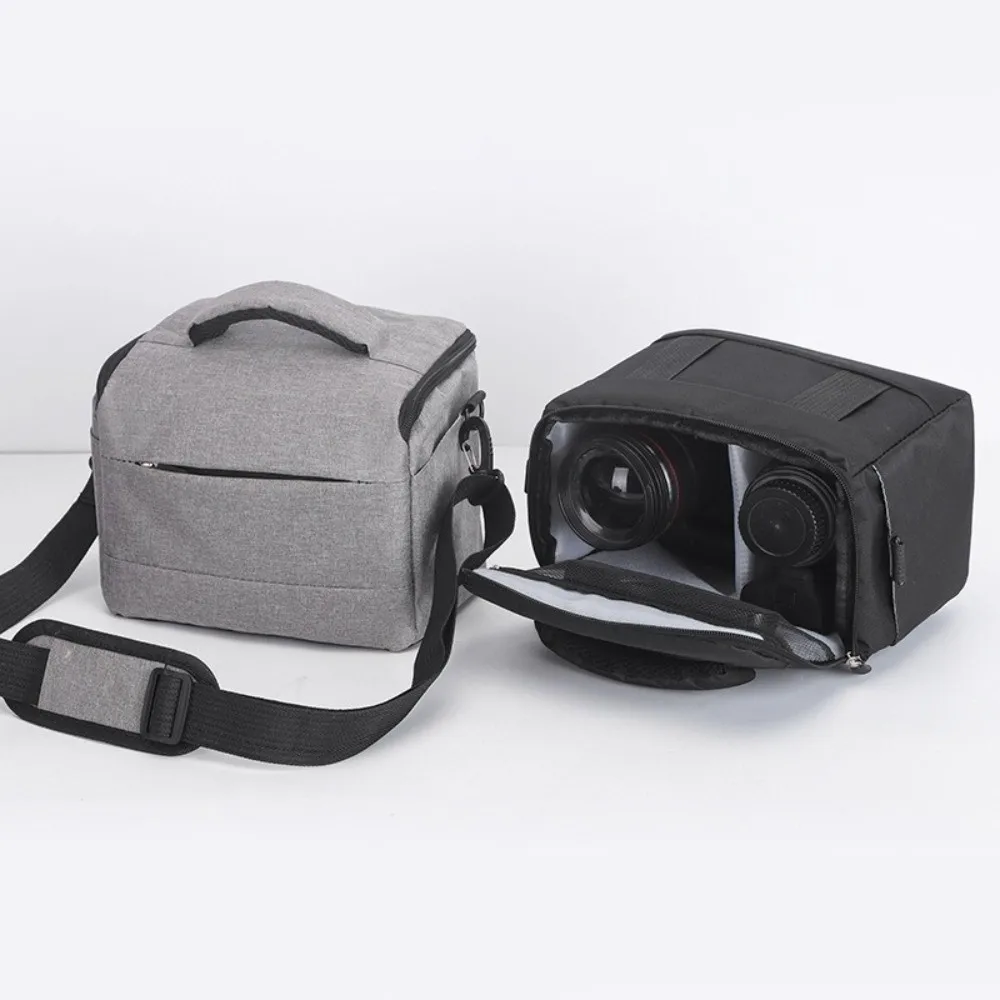

Multi-functional Digital DSLR Camera Bag Waterproof Wear Resistant Camera Storage Bag Nylon Protective Box Camera Lens Pouch