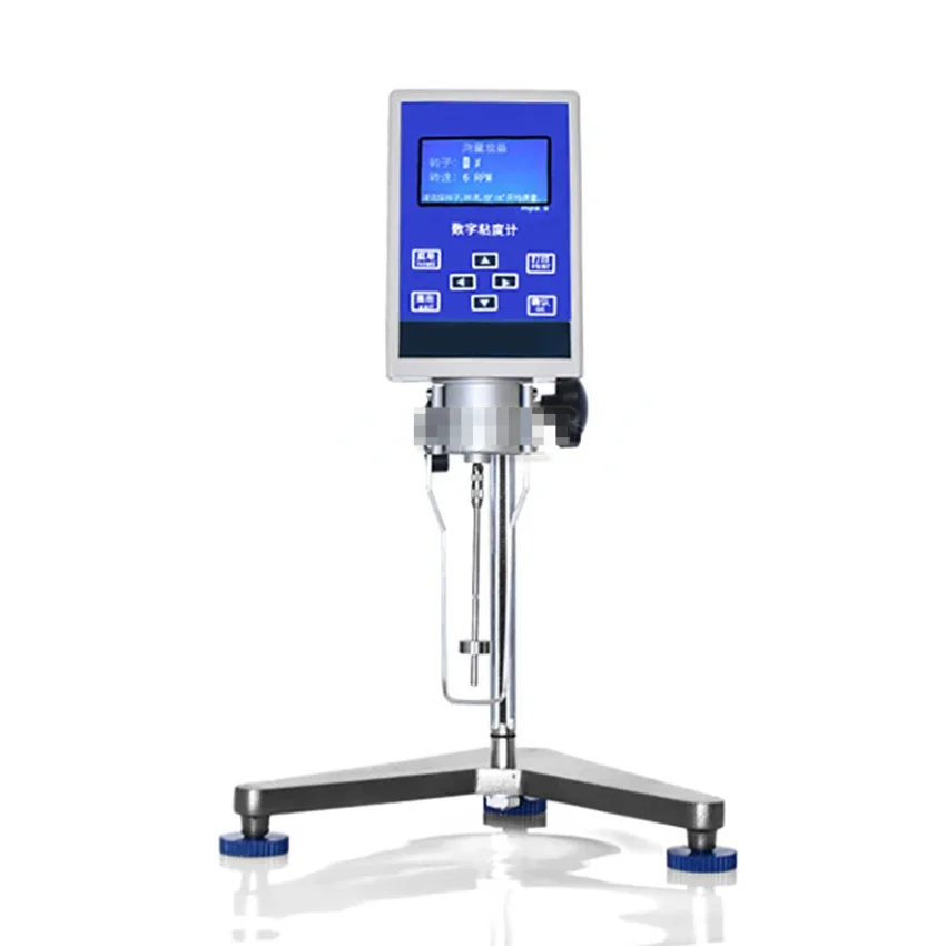 NDJ-5/8/9S Rotary Digital Viscometer Viscosity Tester Rotational Viscosity Meter Fluidimeter with No. 1-4 Rotors 1-2000000 mPa.s