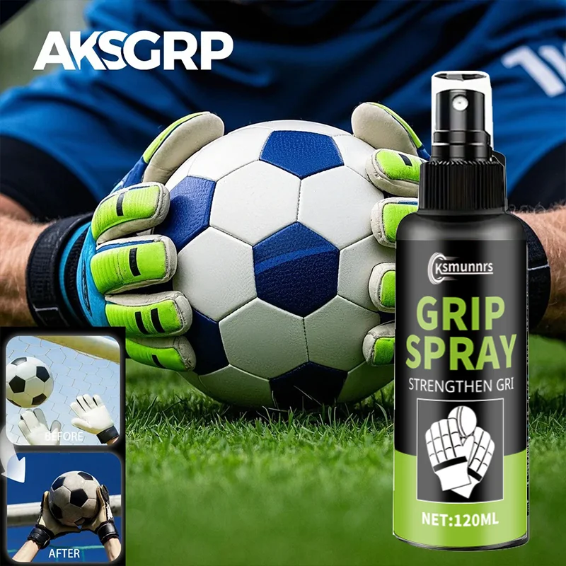 120 مللي قفاز حارس المرمى رذاذ قبضة كرة القدم رذاذ لقفازات حراسة المرمى عدم الانزلاق تعزيز لزجة البيسبول استبدال قفاز الغراء