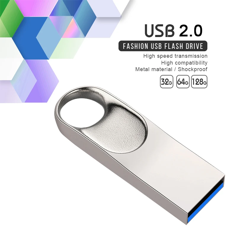 محرك فلاش USB معدني عالي السرعة من النوع c عصا ذاكرة احترافية للمكتب 128 جيجابايت 64 جيجابايت 32 جيجابايت 16 جيجابايت 8 جيجابايت محرك القلم الفضي قرص U