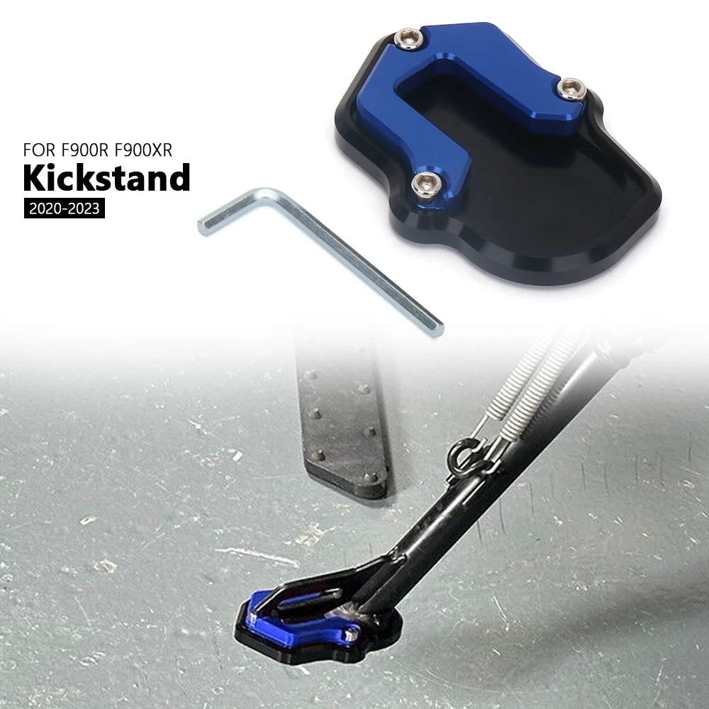 

F900XR F900R 2020 2021 2022 2023 Motorcycle Kickstand Enlarge Pad Side Stand Extension For BMW F900 R F 900 XR