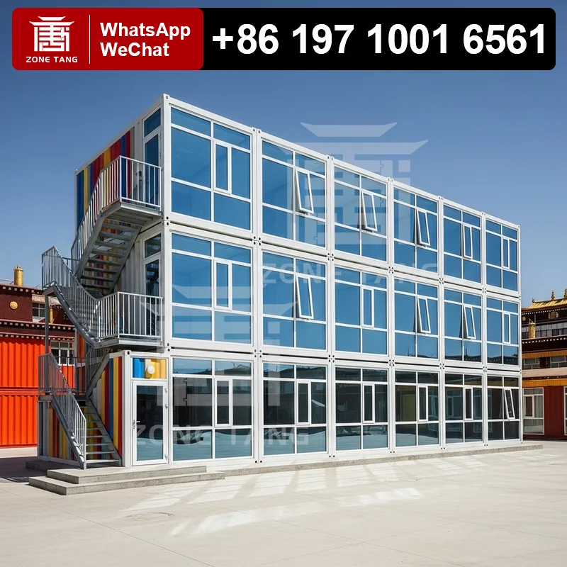 

Double Wide Modular Homes Factory Double Container Home Small House Flat Pack House Garden House Manufactured Homes Prefab Homes